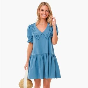 Pomander Place French blue Kit dress